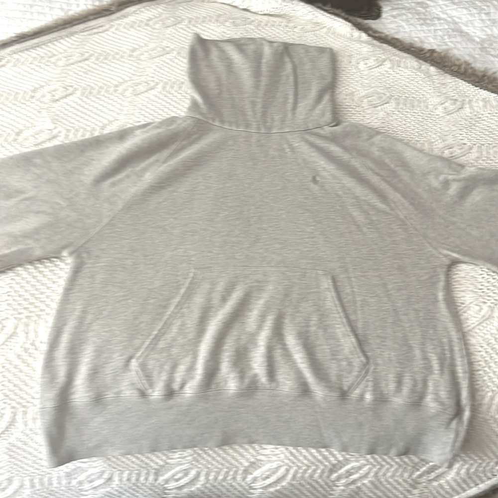 Ralph Lauren cow neck sweatshirt heathergrey S